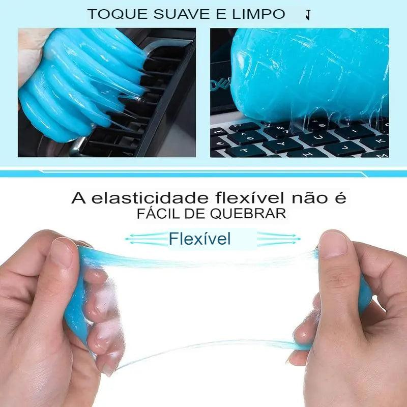 Slime Azul de Limpeza para Interior de Carros - Motorista Online Br