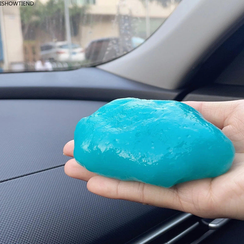 Slime Azul de Limpeza para Interior de Carros - Motorista Online Br