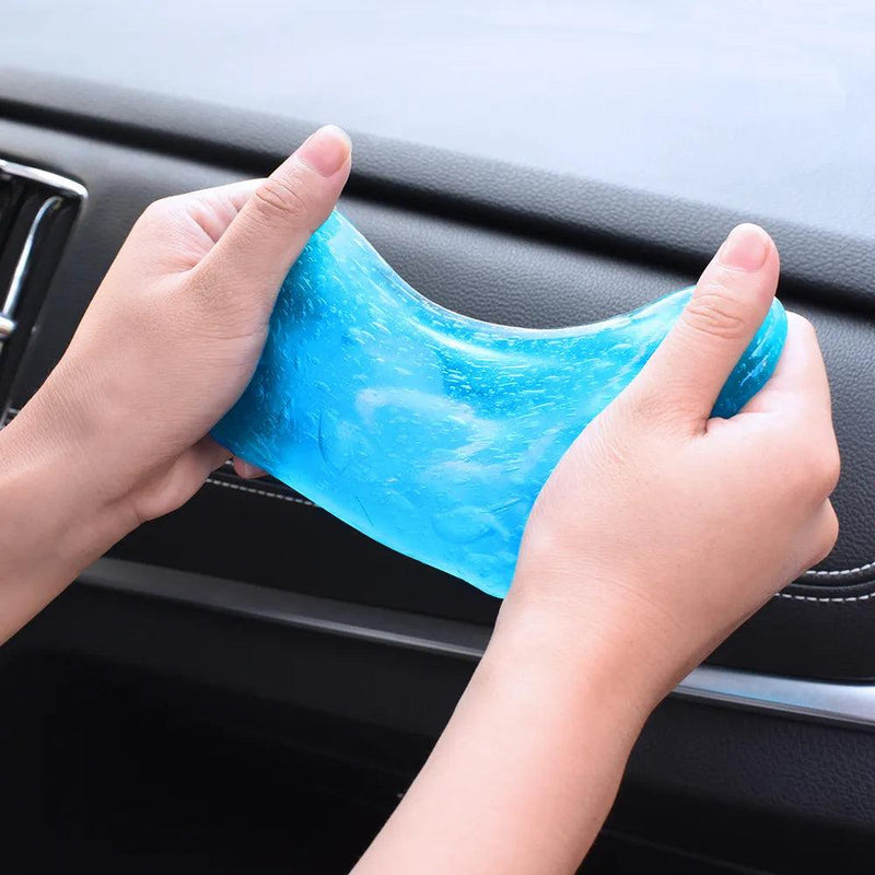 Slime Azul de Limpeza para Interior de Carros - Motorista Online Br