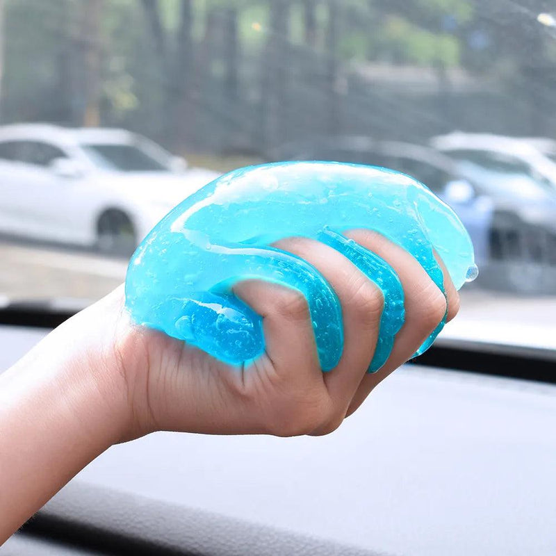 Slime Azul de Limpeza para Interior de Carros - Motorista Online Br