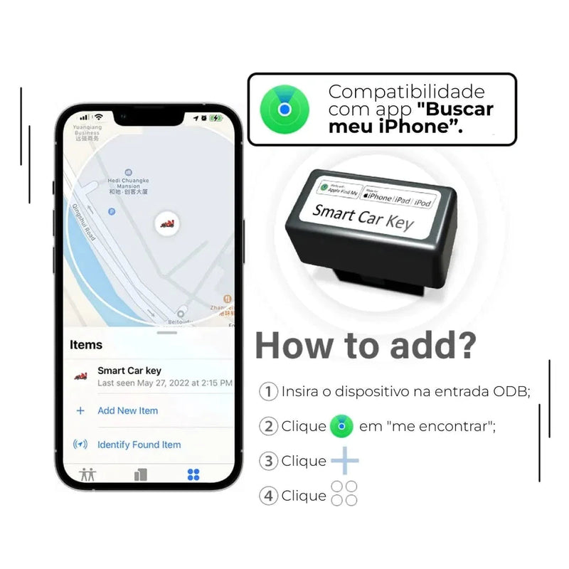 Rastreador Smart Car IOS 2.0