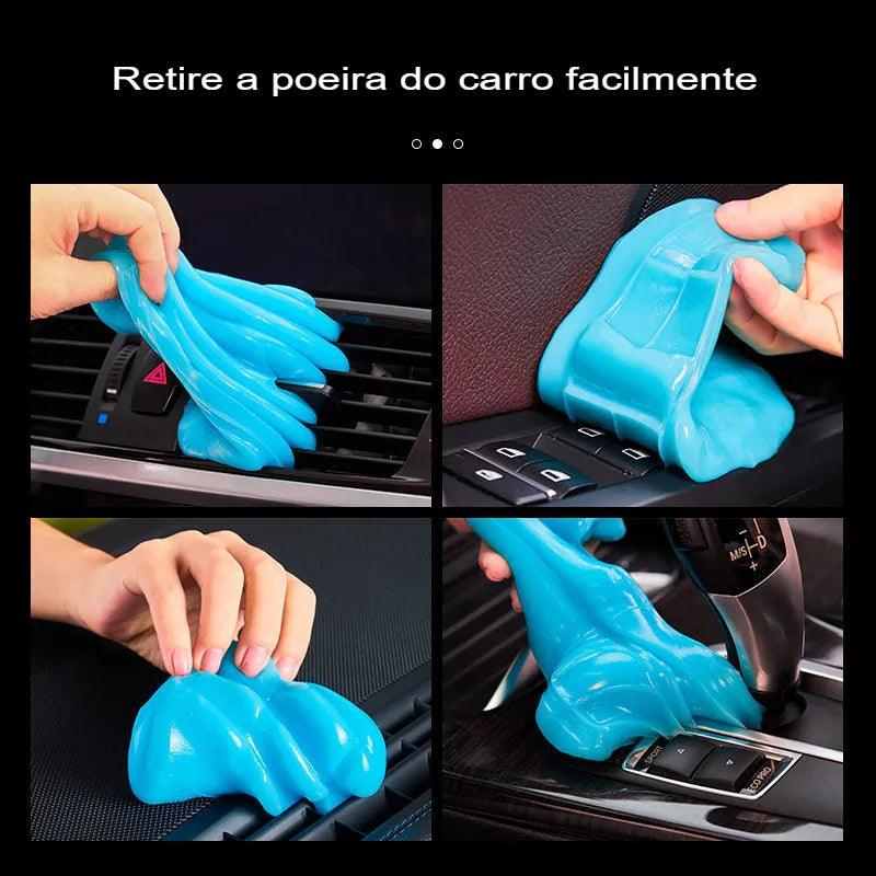 Slime Azul de Limpeza para Interior de Carros - Motorista Online Br